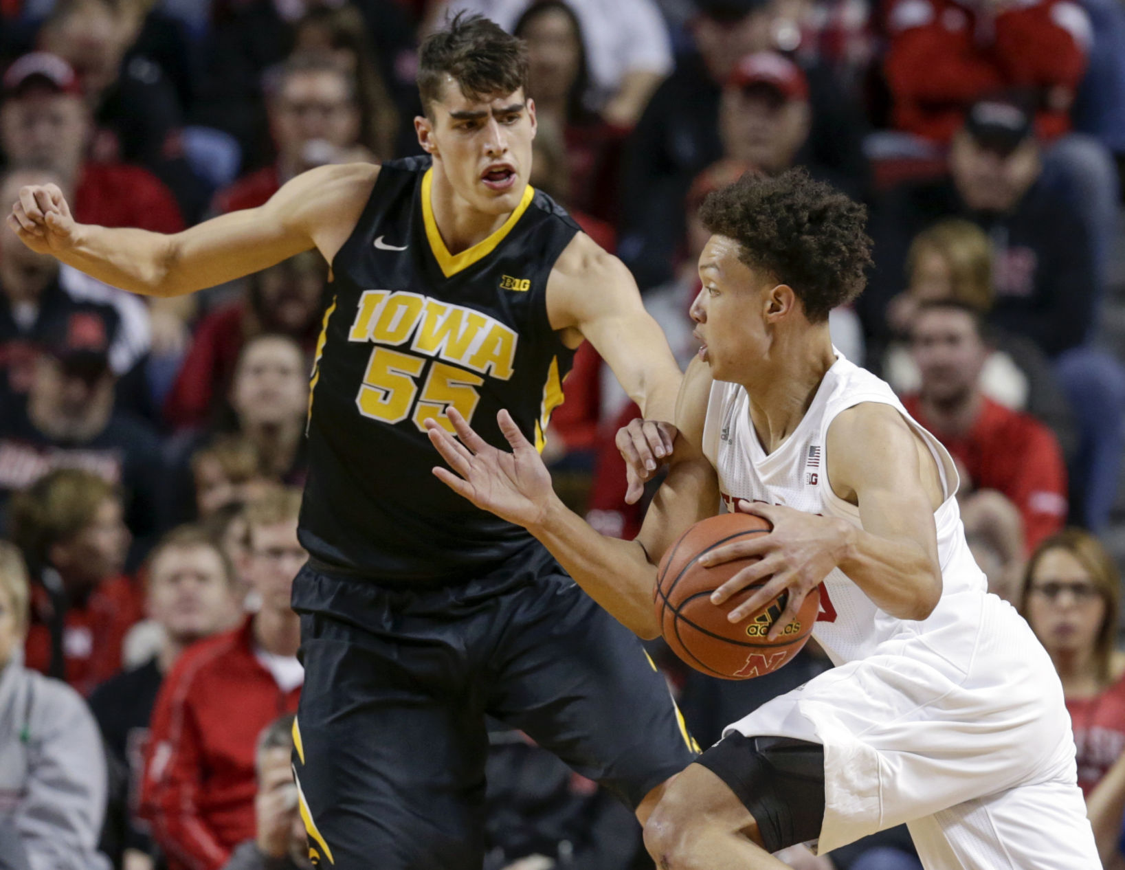 Iowa Nebraska Basketball